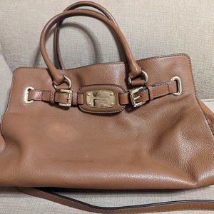 Michael Kors camel leather handbag, matching wallet available